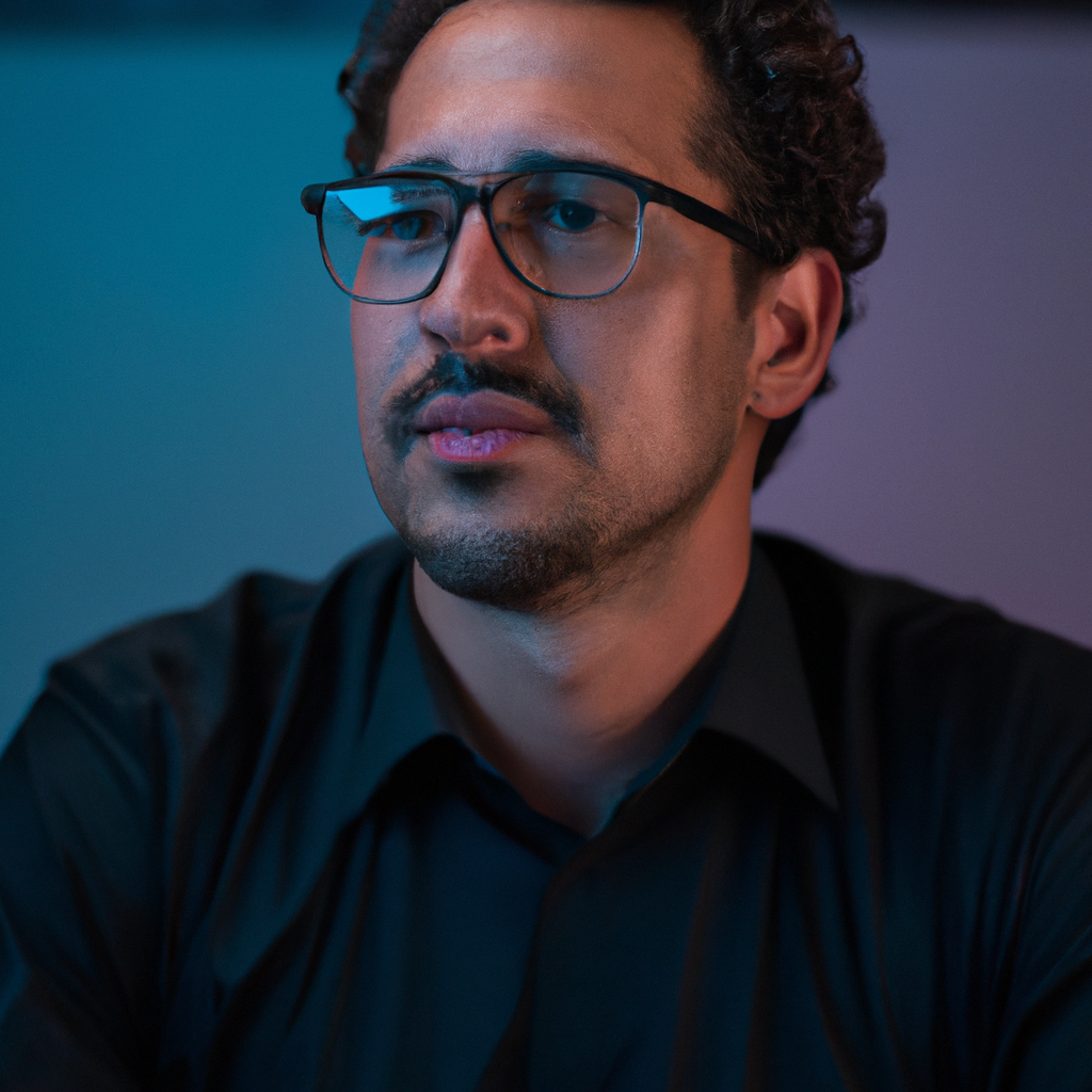 Retrato profesional de mentor especializado en media management